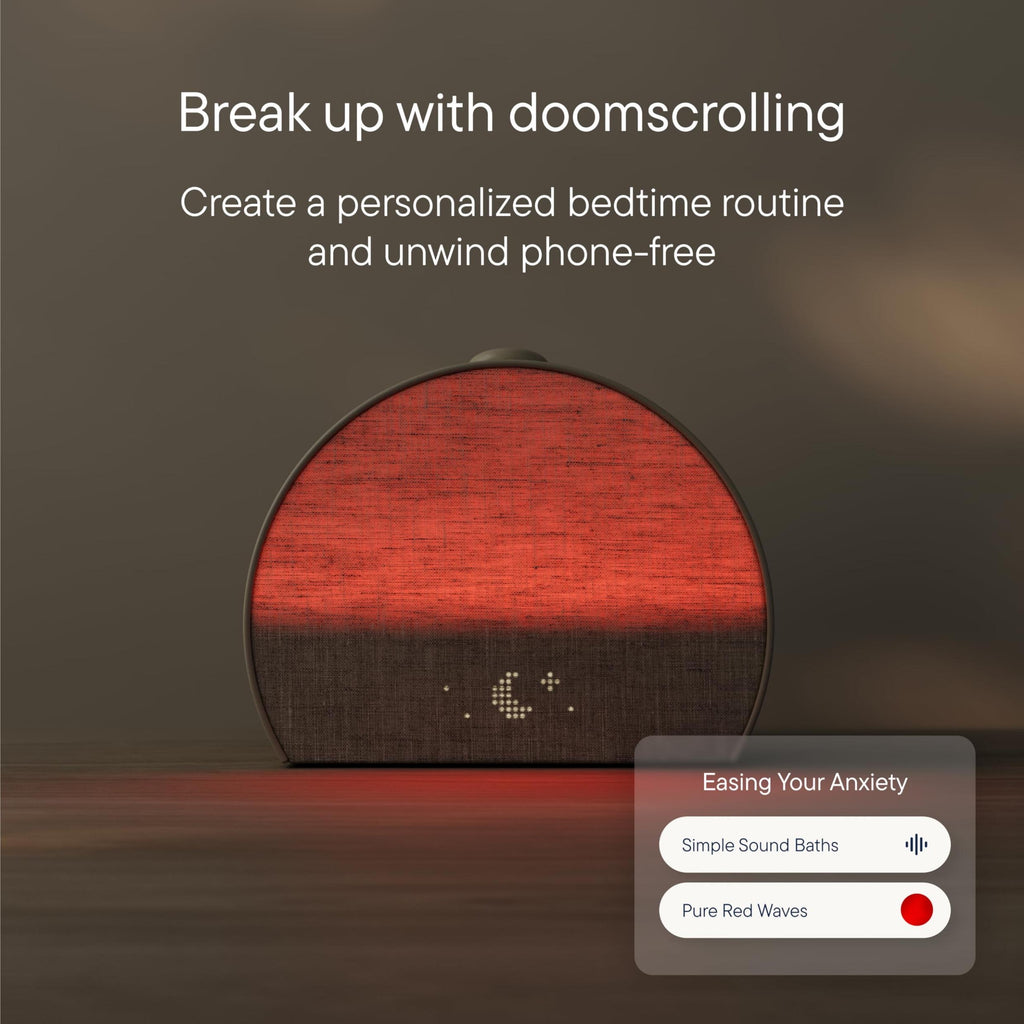 Restore Smart Sleep Companion – Sunrise Alarm, Sound Machine & Bedtime Routine Hub