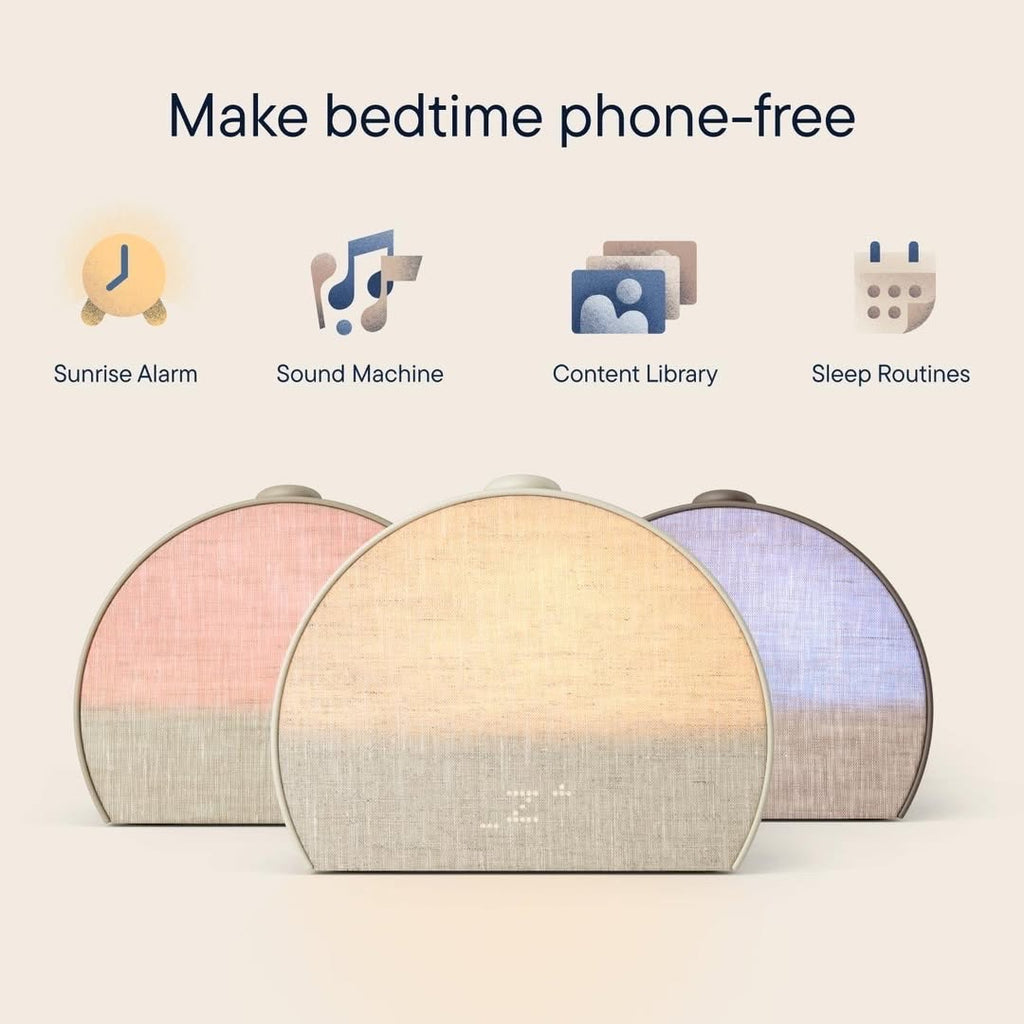 Restore Smart Sleep Companion – Sunrise Alarm, Sound Machine & Bedtime Routine Hub